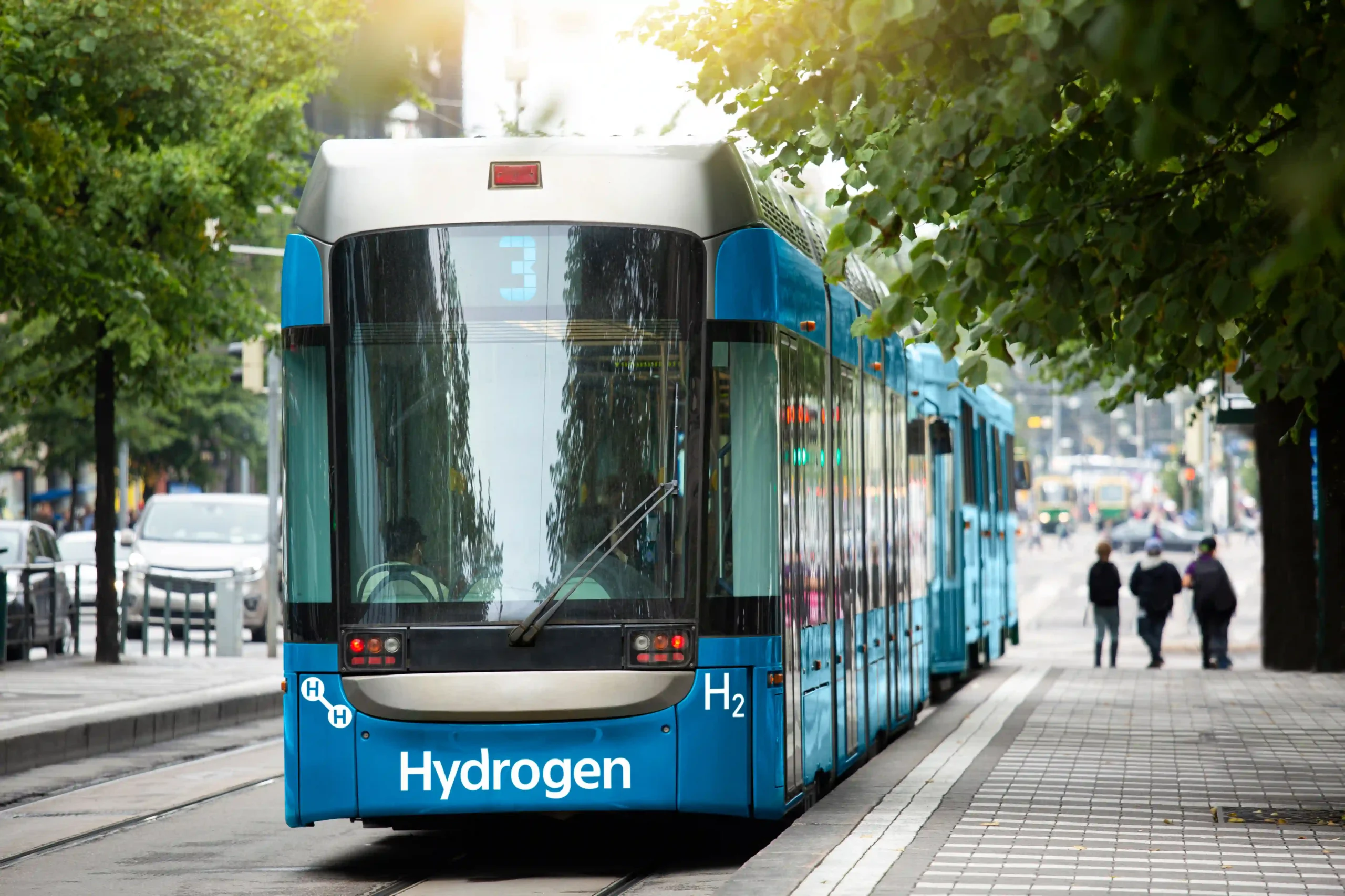 Tram On Hydrogen Energy