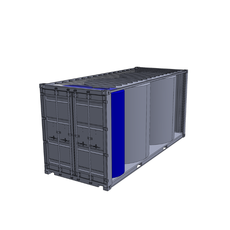 Rotomoulded battery housings
