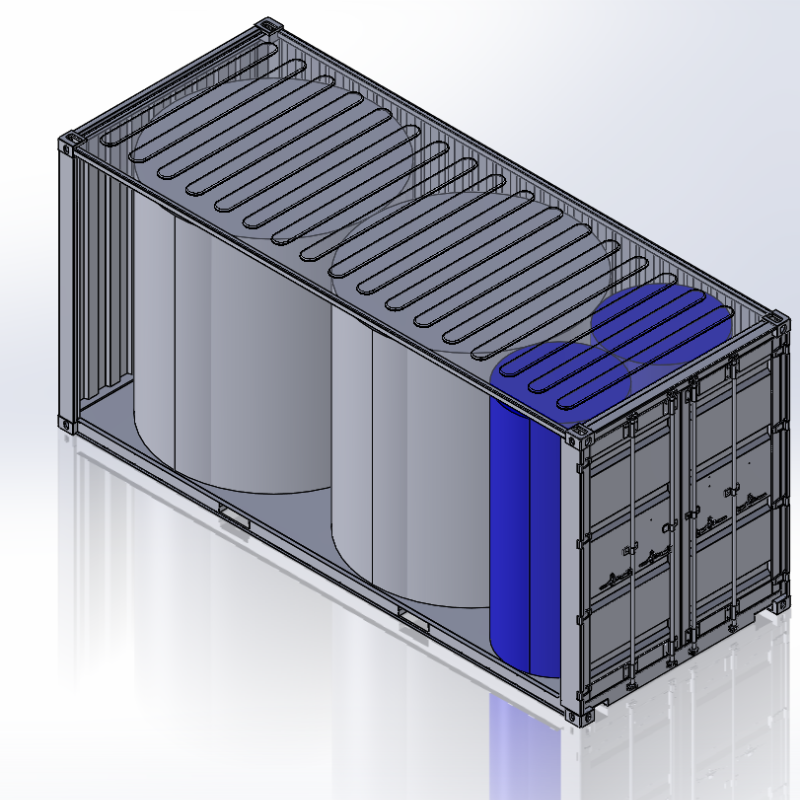 Rotomoulded solar battery storage