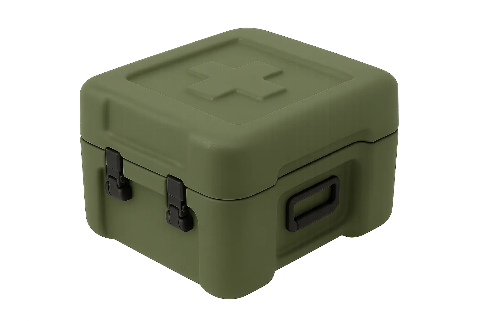 Plastic first aid kit cases