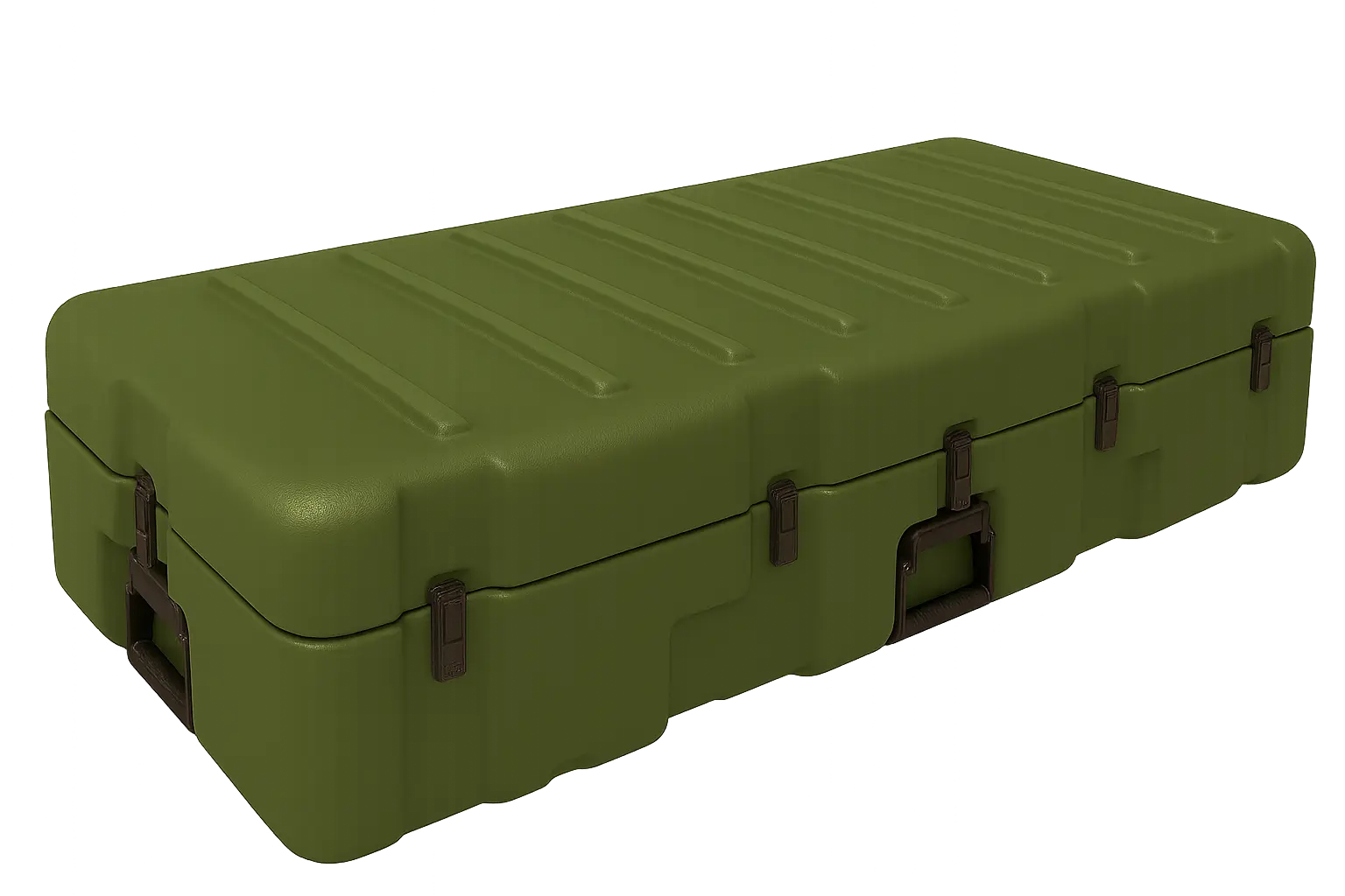Rotomoulded ammunition cases
