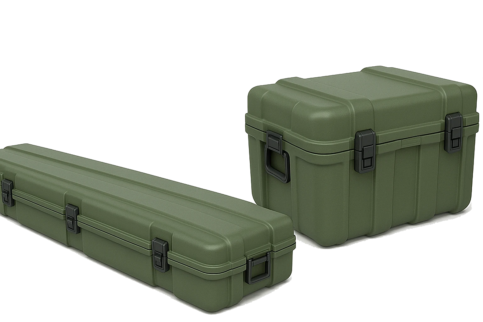 Durable military device cases